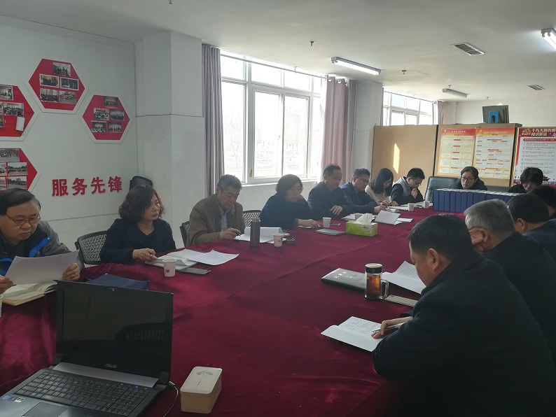 党委书记于洲声一行到我系督查指导工作