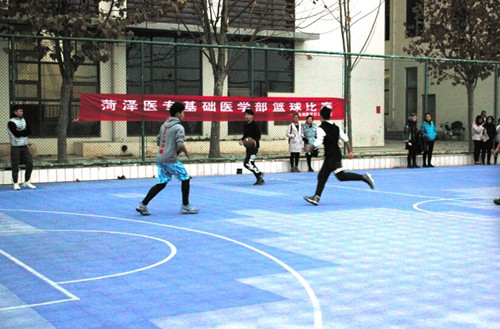 基础医学部成功举办“活力青春”篮球比赛