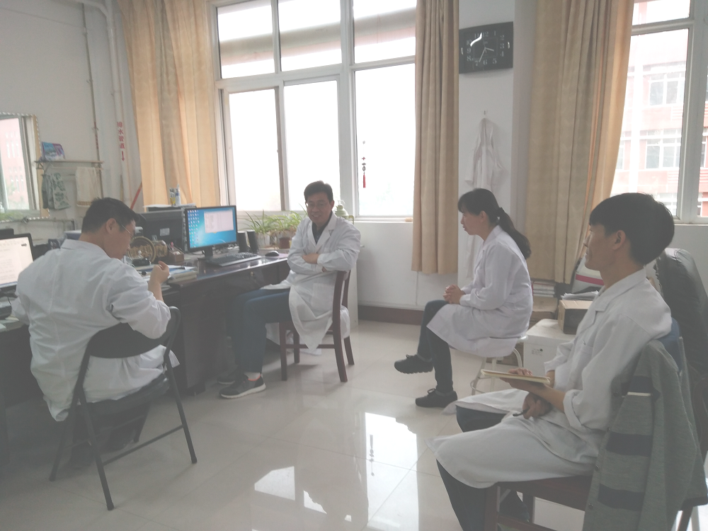 我部病原教研室集体学习习近平总书记在纪念五四运动 100周年大会上的重要讲话