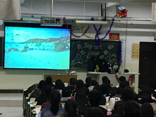 2017级口腔9.10班成功举办“我想大声对你说”主题班会