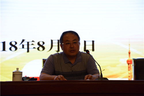 省纪委监委驻省卫计委纪检监察组副组长李继峰到我校讲廉政教育党课